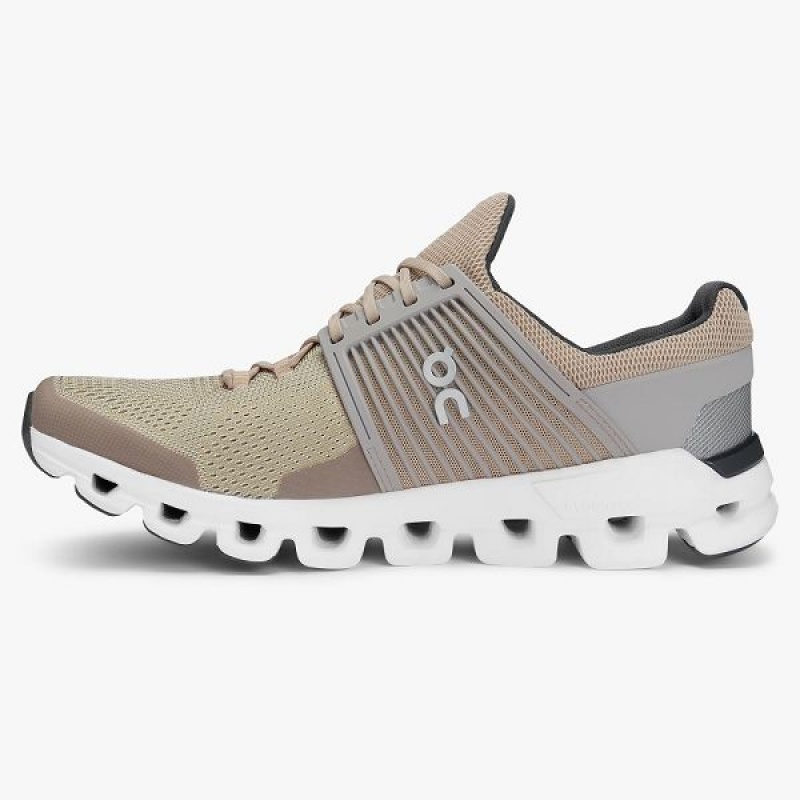 Brown / Grey Men's On Running Cloudswift 1 Road Running Shoes | 1360985_PH