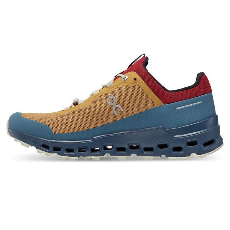 Brown / Navy Men's On Running Cloudultra Trail Running Shoes | 2683910_PH