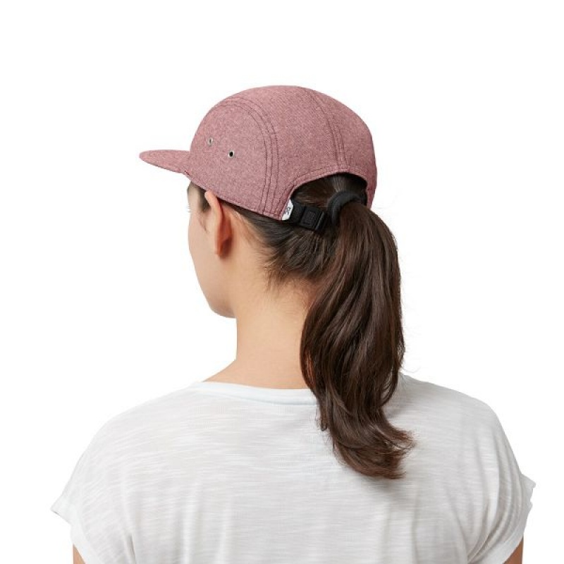 Burgundy Men's On Running 5 Panel Caps | 9486320_PH