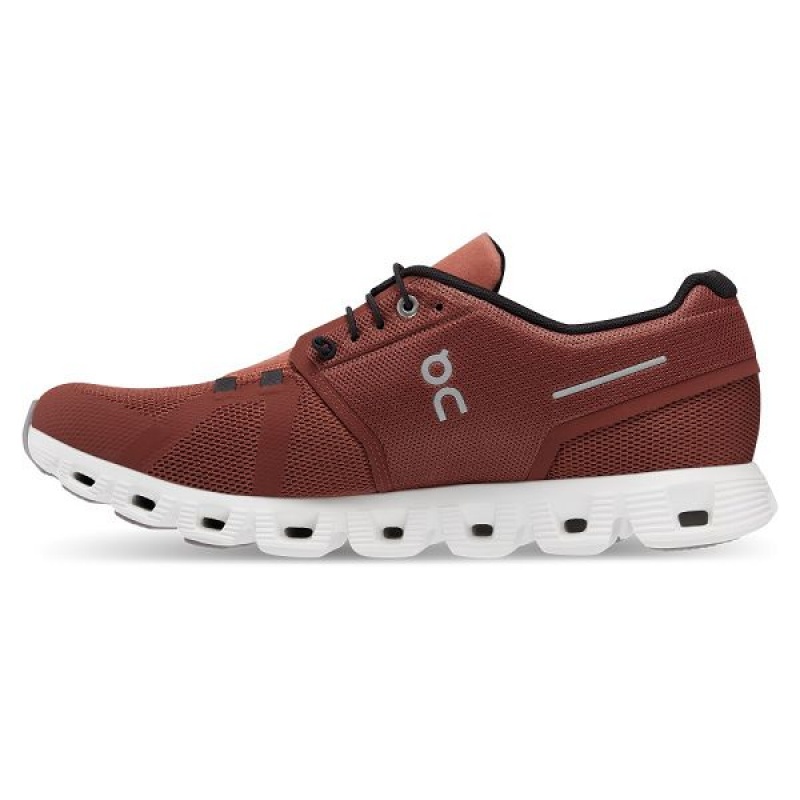 Burgundy Men's On Running Cloud 5 Sneakers | 9840672_PH