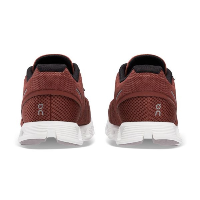 Burgundy Men's On Running Cloud 5 Sneakers | 9840672_PH