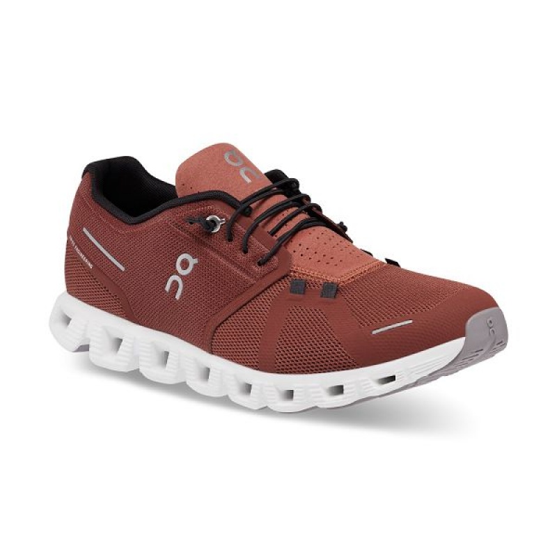 Burgundy Men's On Running Cloud 5 Sneakers | 9840672_PH