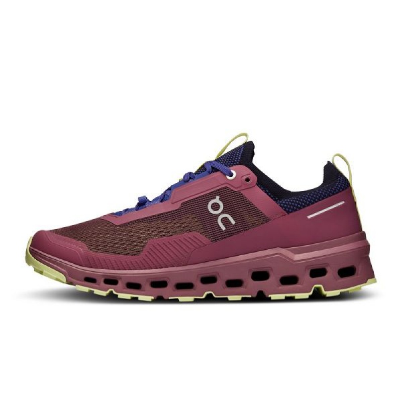 Burgundy Men's On Running Cloudultra 2 Trail Running Shoes | 3607814_PH