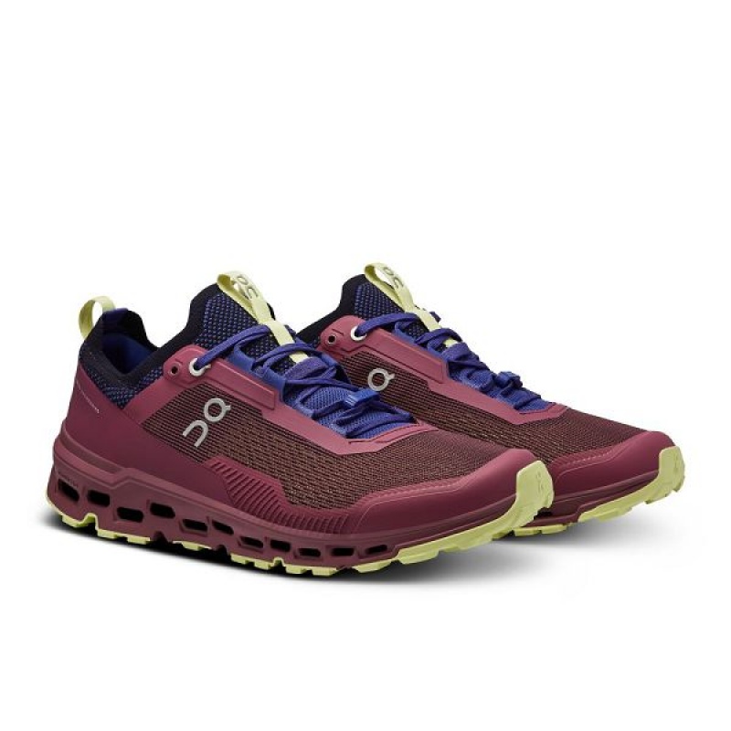 Burgundy Men's On Running Cloudultra 2 Trail Running Shoes | 3607814_PH