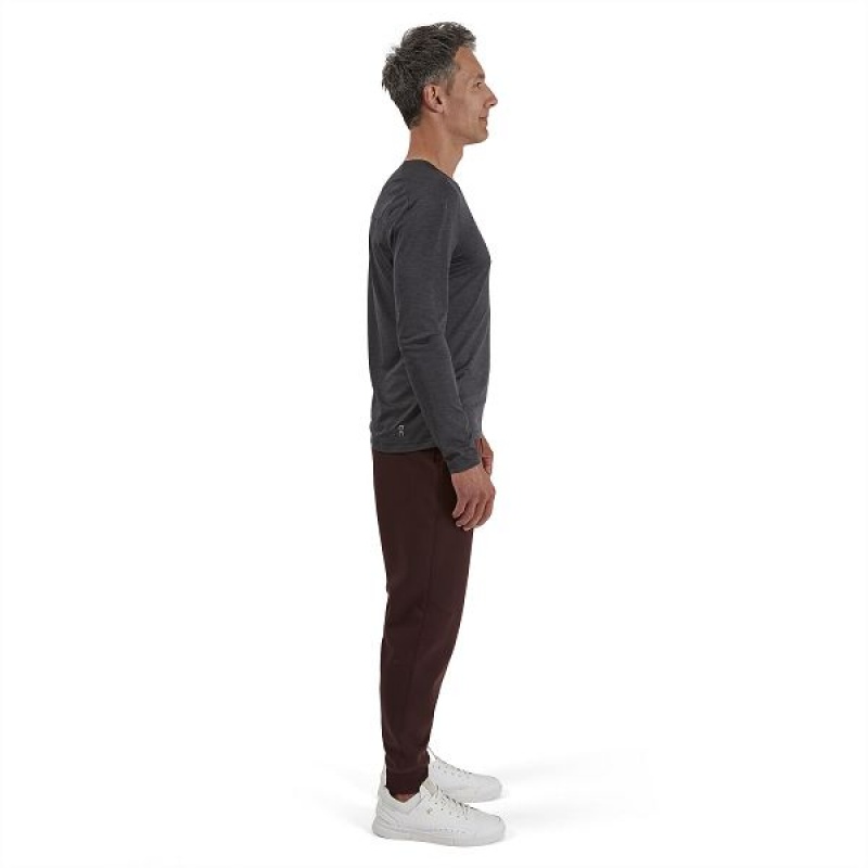 Burgundy Men's On Running Sweat 2 Pants | 6391587_PH