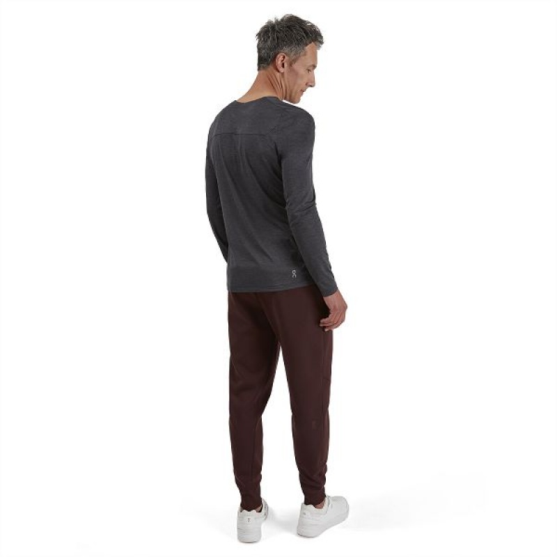 Burgundy Men's On Running Sweat 2 Pants | 6391587_PH