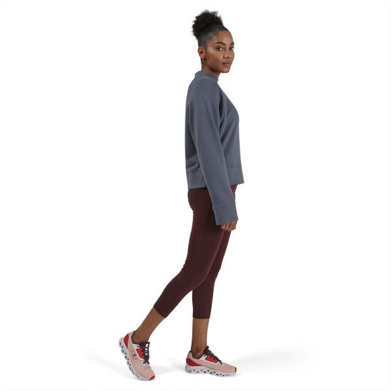 Burgundy Women's On Running Active Pants | 1320954_PH