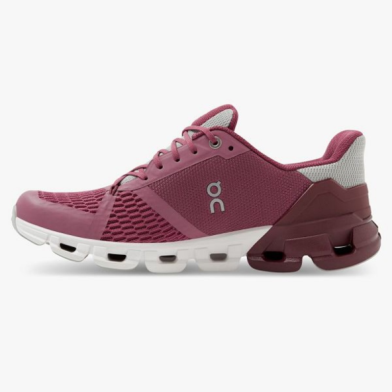 Burgundy Women's On Running Cloudflyer 3 Road Running Shoes | 235197_PH