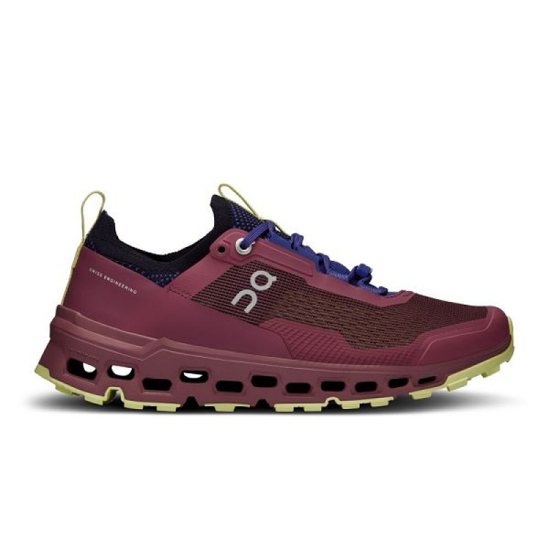 Burgundy Women\'s On Running Cloudultra 2 Trail Running Shoes | 1320846_PH