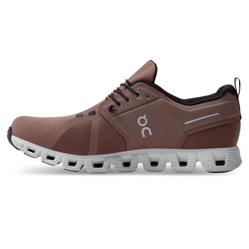 Chocolate Men's On Running Cloud 5 Waterproof Sneakers | 5143729_PH