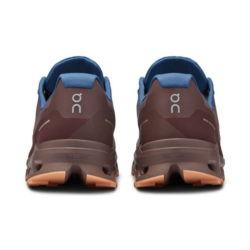 Chocolate Men's On Running Cloudvista Waterproof Trail Running Shoes | 2569841_PH