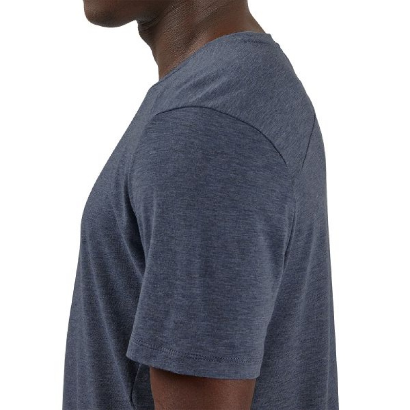 Dark Grey Men's On Running Active-T T Shirts | 2580739_PH