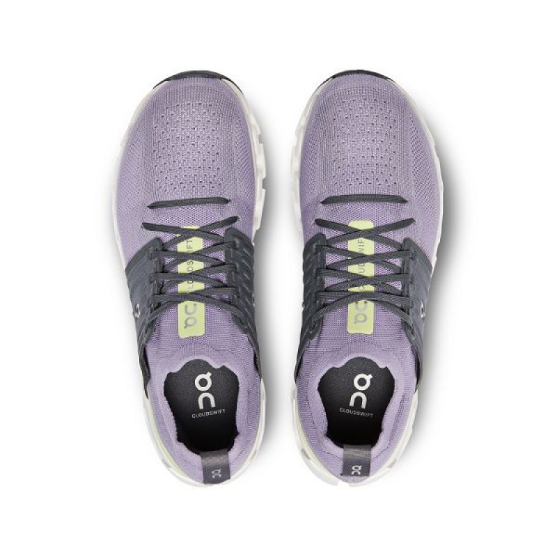 Dark Grey Men's On Running Cloudswift 3 Road Running Shoes | 3527069_PH