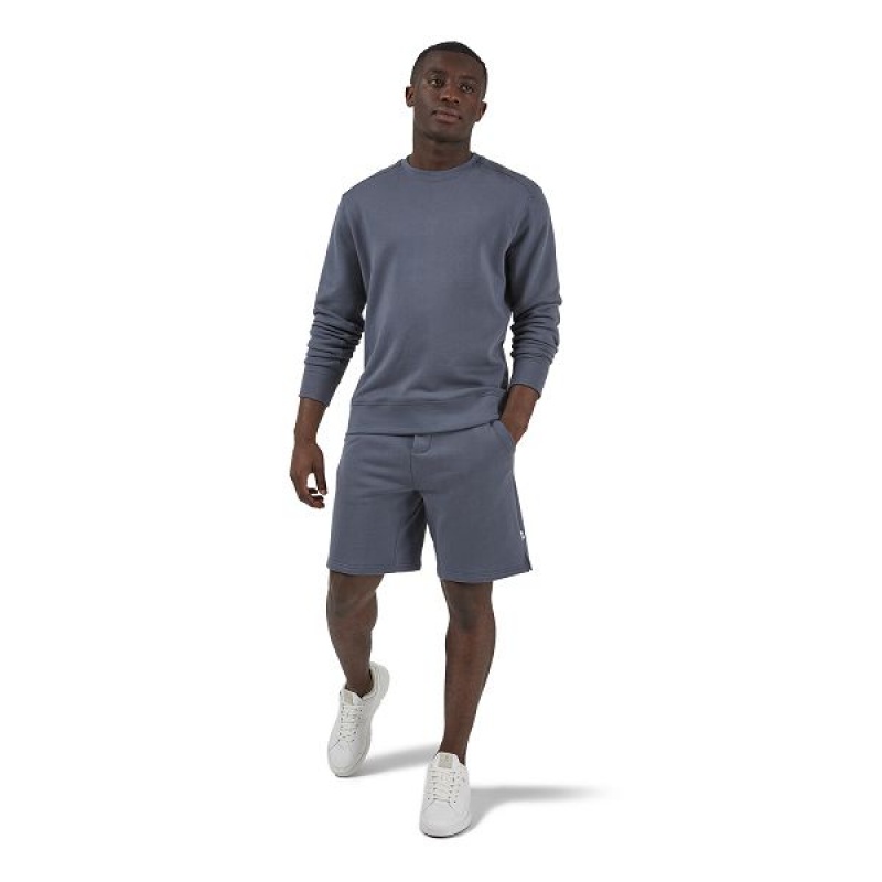 Dark Grey Men's On Running Sweat Shorts | 8962071_PH