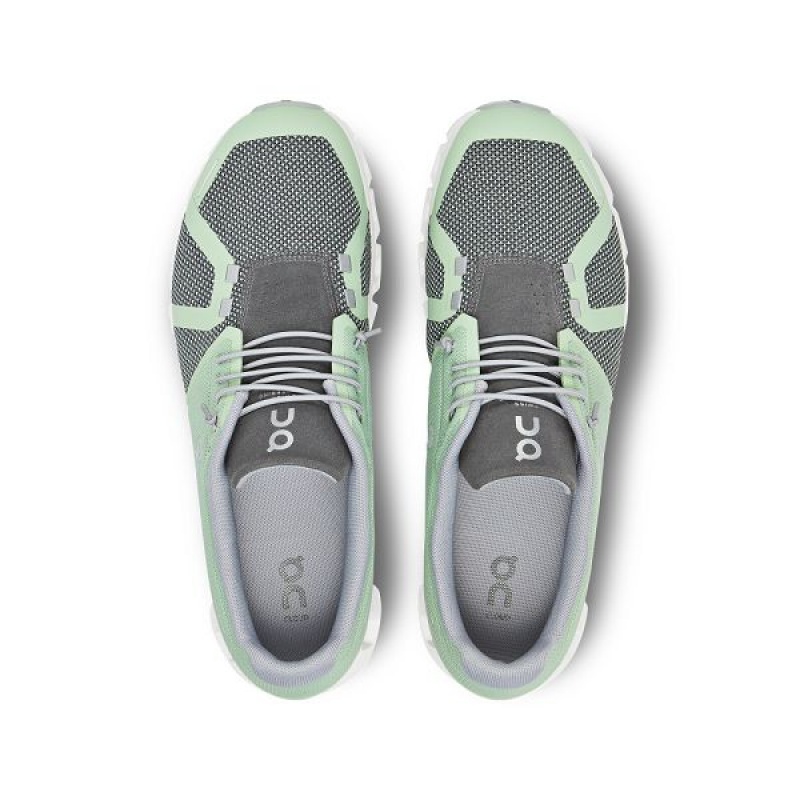 Green Men's On Running Cloud 5 Combo Sneakers | 9478126_PH