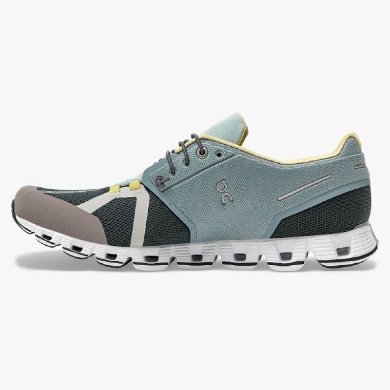 Green Men's On Running Cloud 70 | 30 Sneakers | 3801695_PH