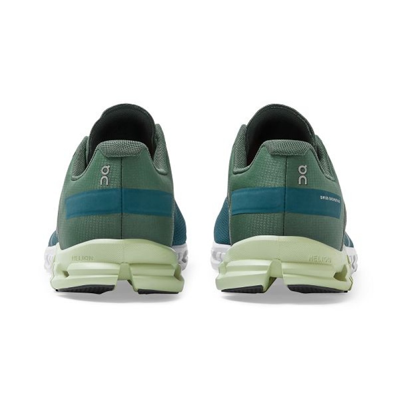 Green Men's On Running Cloudflow 2 Road Running Shoes | 1625890_PH