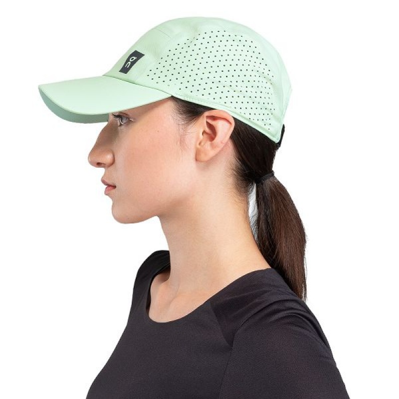 Green Men's On Running Lightweight Caps | 6851734_PH