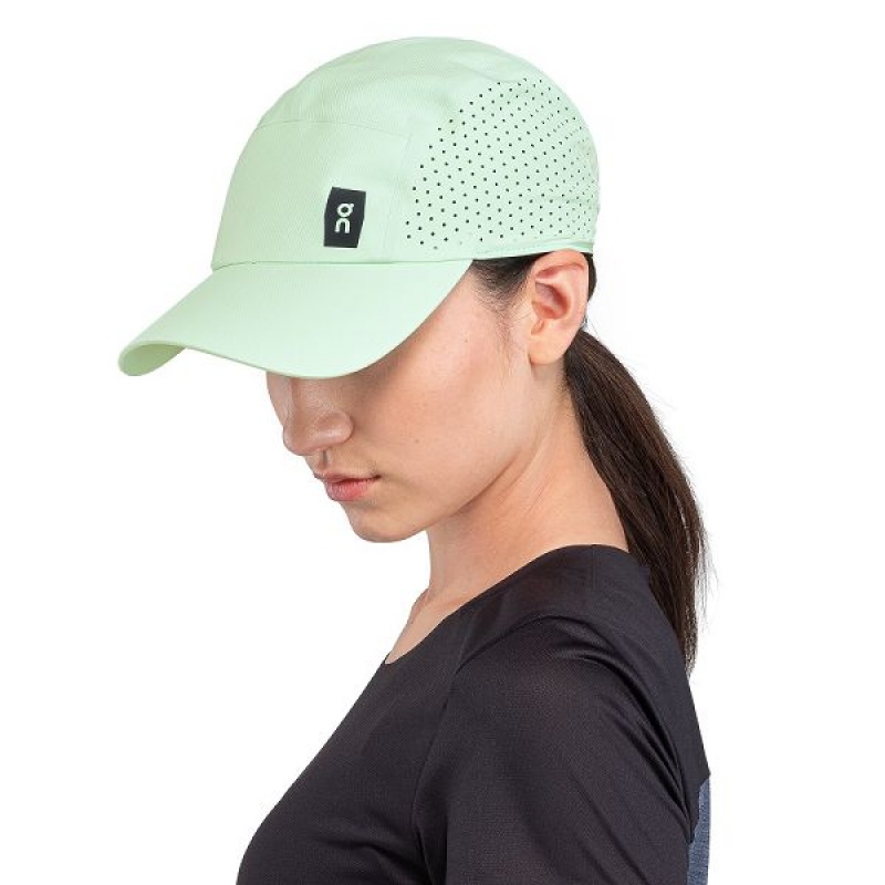 Green Men's On Running Lightweight Caps | 6851734_PH