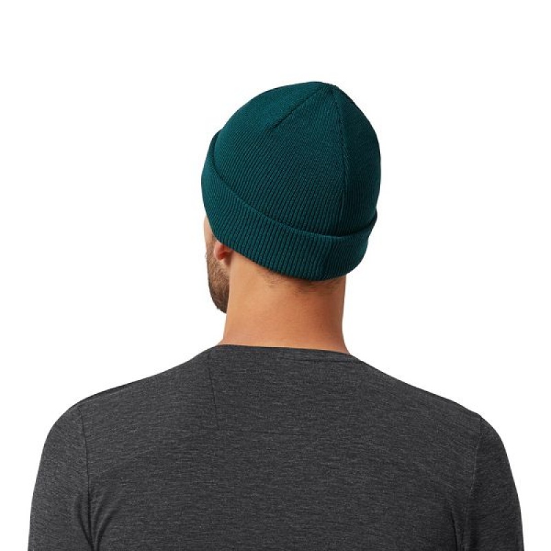 Green Men's On Running Merino Beanie | 7690845_PH