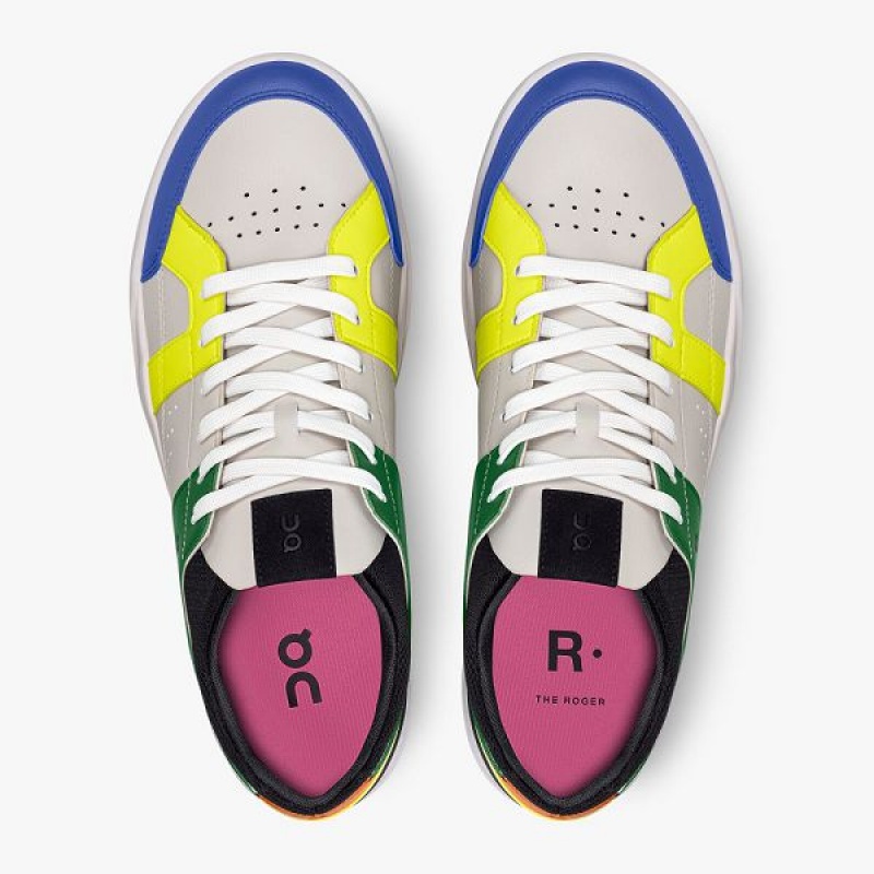 Green Men's On Running THE ROGER Clubhouse Sneakers | 2658304_PH