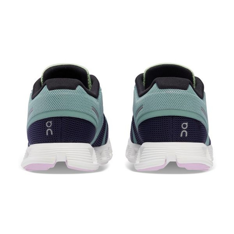 Green Women's On Running Cloud 5 Push Sneakers | 2916073_PH