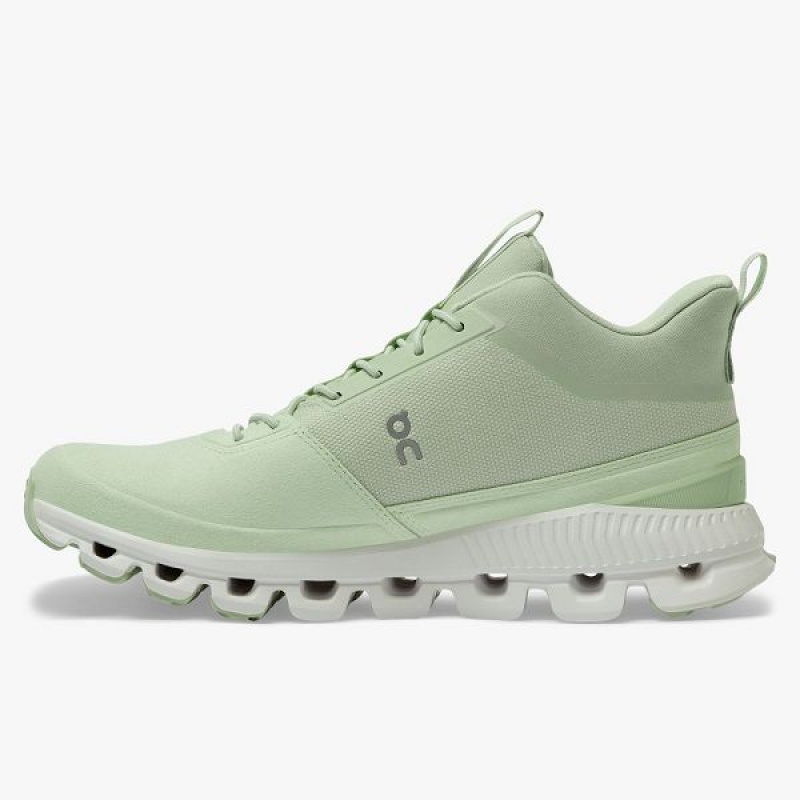 Green Women's On Running Cloud Hi Sneakers | 1062384_PH