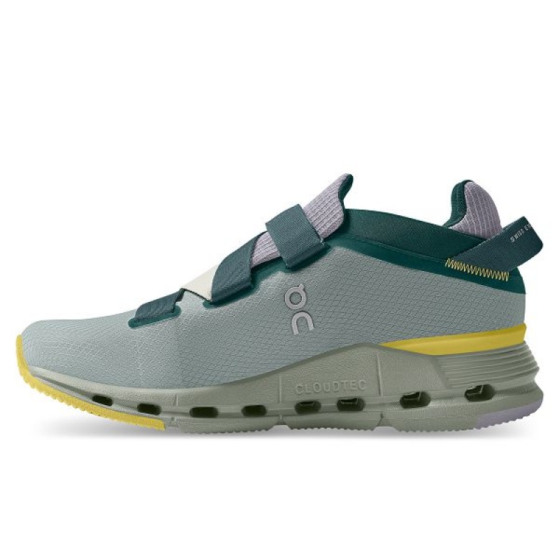 Green Women's On Running Cloudnova Wrap Sneakers | 1309286_PH