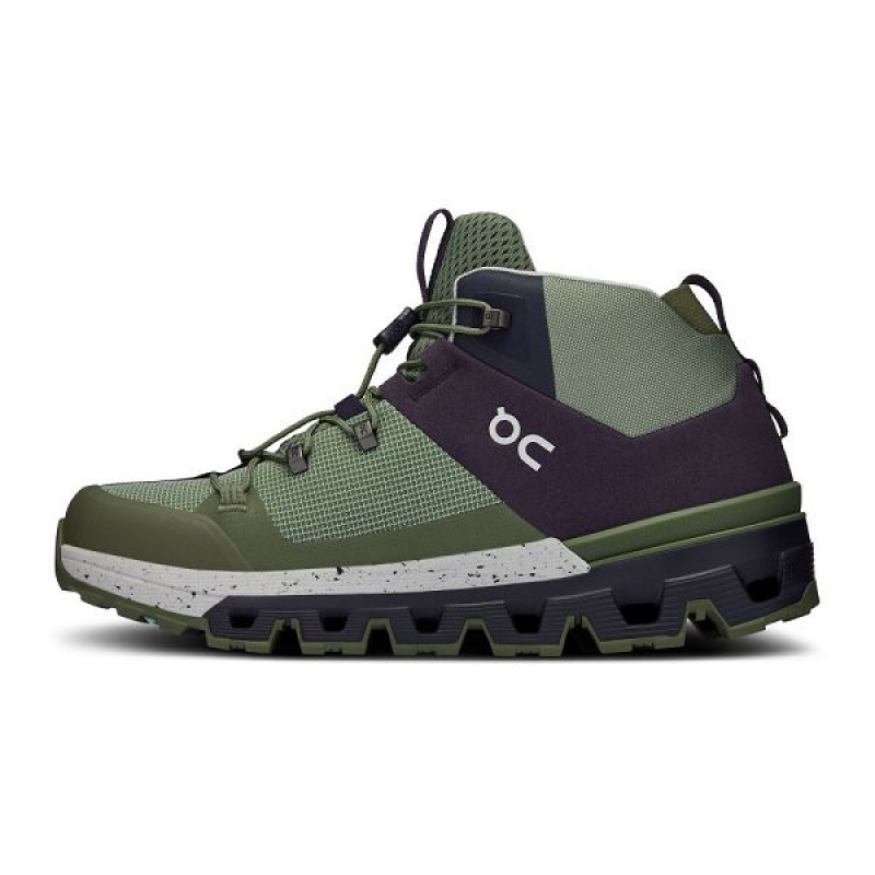 Green Women's On Running Cloudtrax Hiking Boots | 1790534_PH