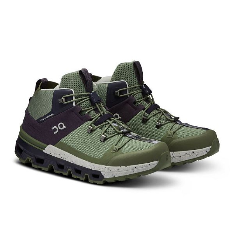 Green Women's On Running Cloudtrax Hiking Boots | 1790534_PH