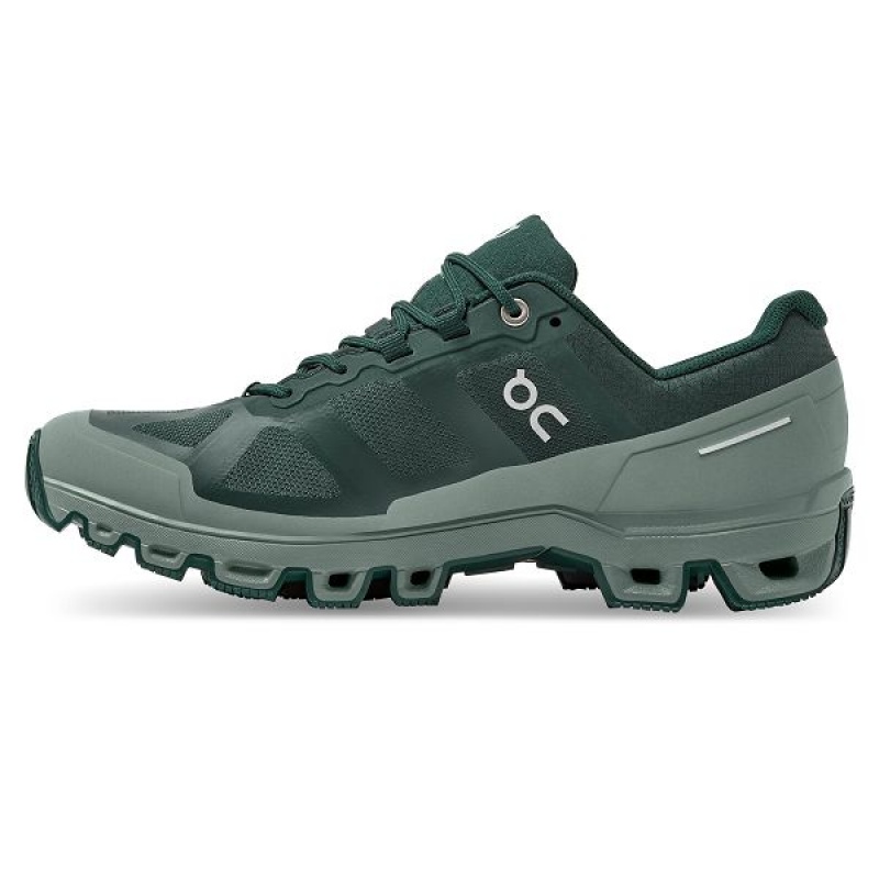 Green Women's On Running Cloudventure Waterproof 2 Hiking Shoes | 1508496_PH