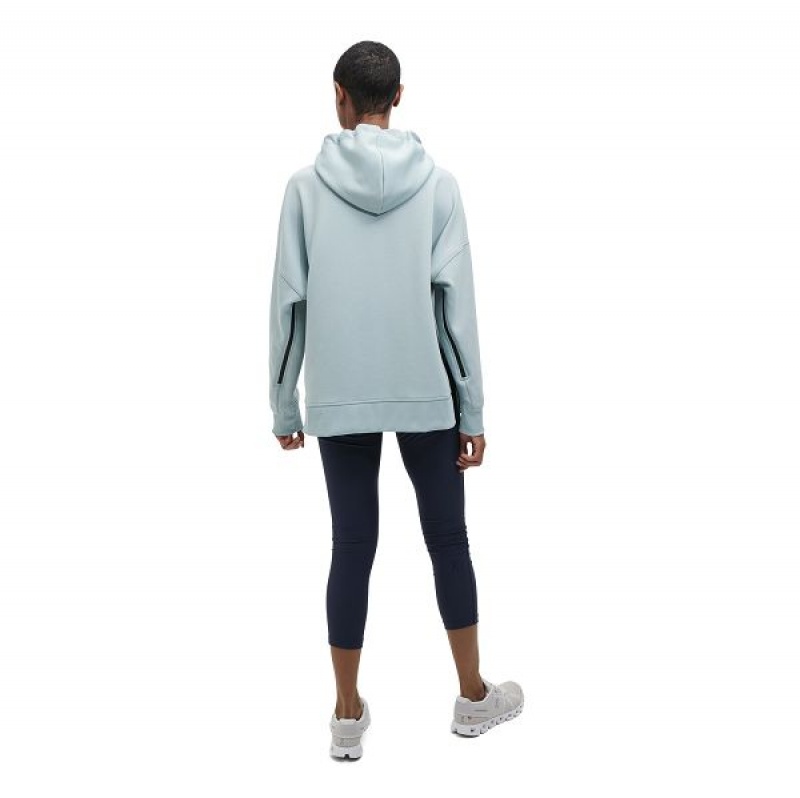 Green Women's On Running Hoodie 2 Hoodies | 9752416_PH