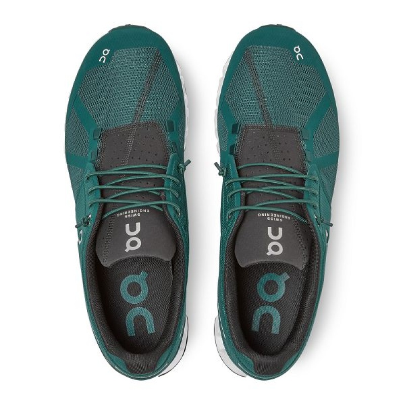 Green / Black Men's On Running Cloud 2 Sneakers | 8459267_PH