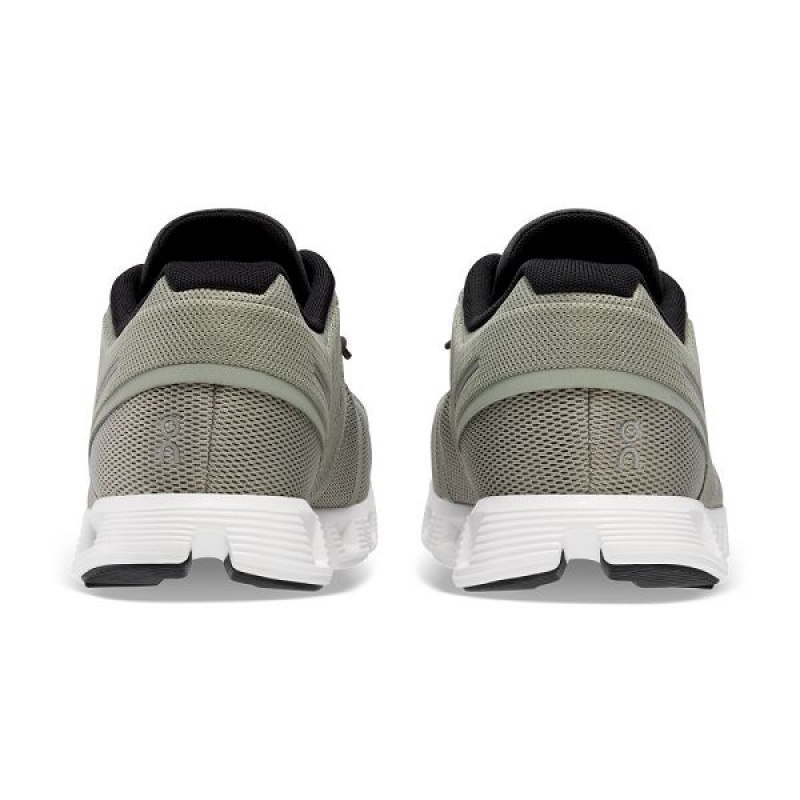 Green / Grey Men's On Running Cloud 5 Sneakers | 4812056_PH