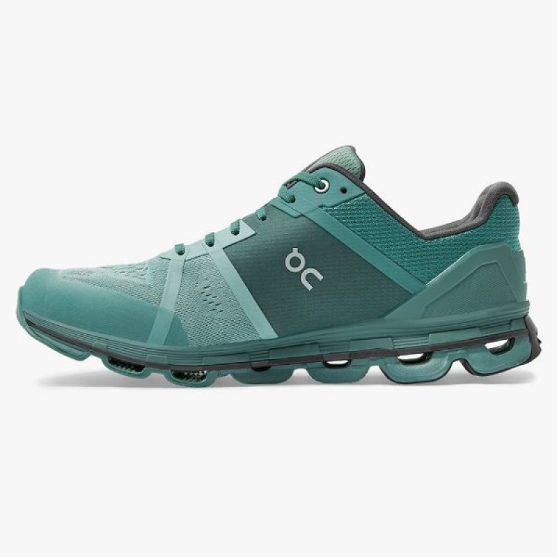 Green / Grey Men's On Running Cloudace 1 Road Running Shoes | 9032658_PH