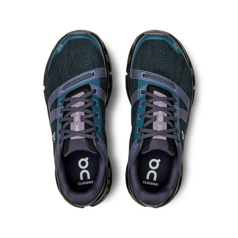 Green / Purple Women's On Running Cloudgo Road Running Shoes | 725183_PH