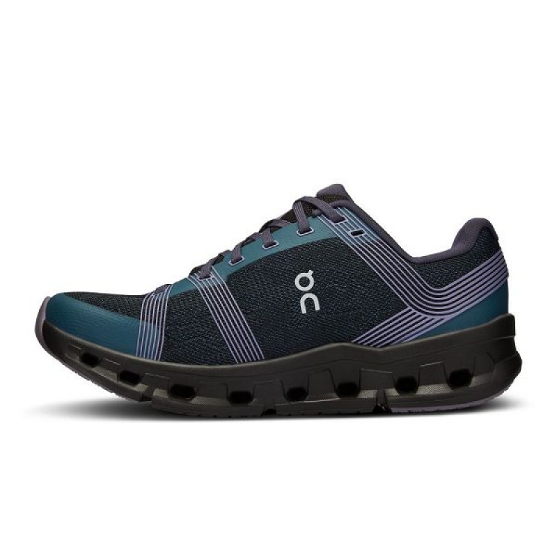 Green / Purple Women's On Running Cloudgo Road Running Shoes | 725183_PH