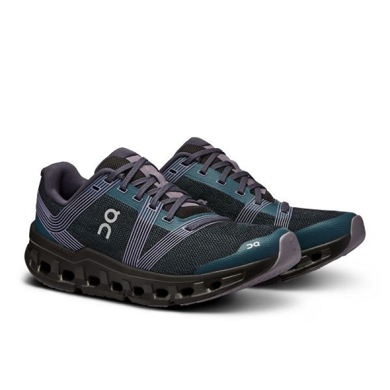 Green / Purple Women's On Running Cloudgo Road Running Shoes | 725183_PH