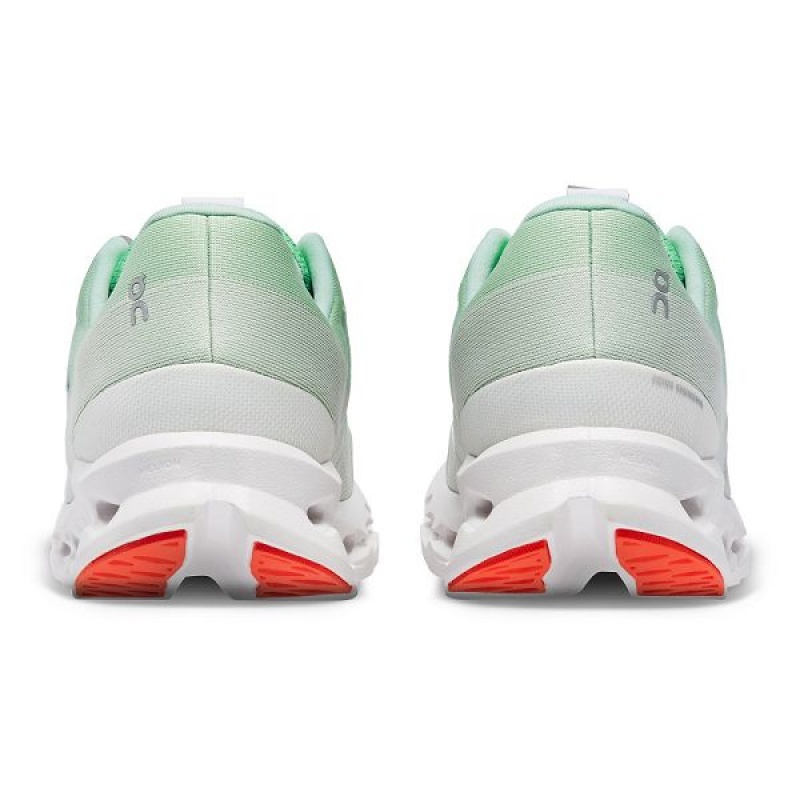 Green / White Men's On Running Cloudsurfer Road Running Shoes | 9850741_PH