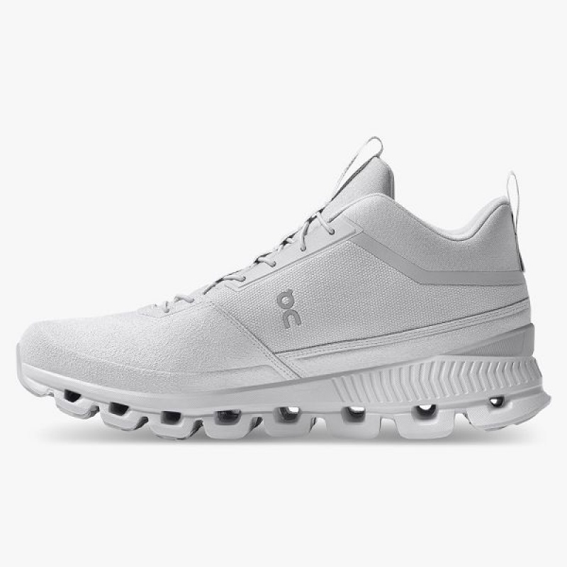 Grey Men's On Running Cloud Hi Sneakers | 7306845_PH