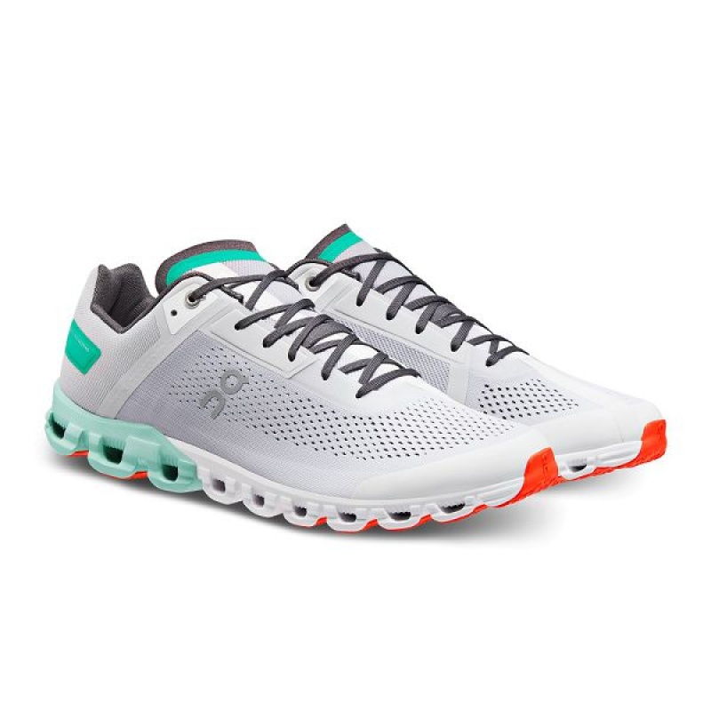 Grey Men's On Running Cloudflow Road Running Shoes | 8546093_PH