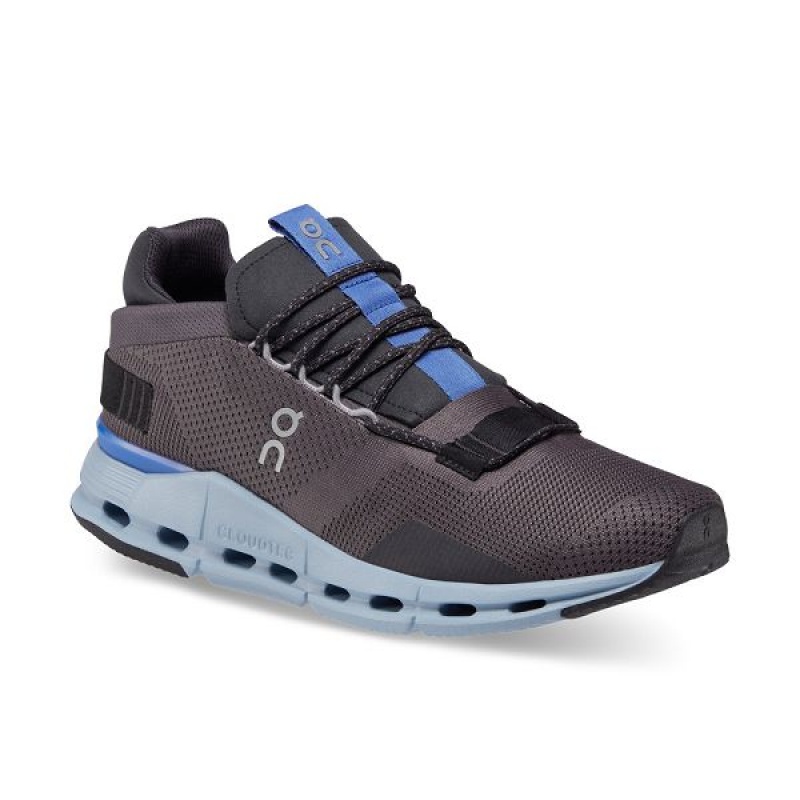 Grey Men's On Running Cloudnova Sneakers | 9837512_PH