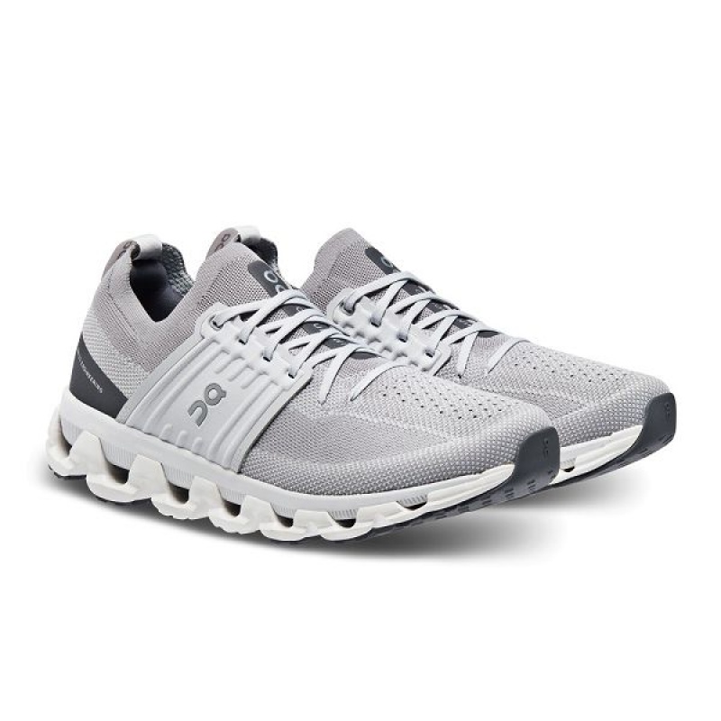 Grey Men's On Running Cloudswift 3 Road Running Shoes | 6312905_PH