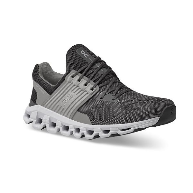 Grey Men's On Running Cloudswift Road Running Shoes | 5493687_PH