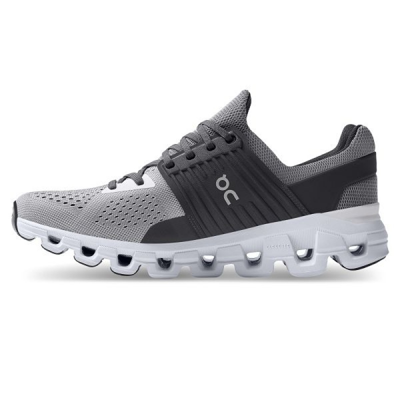 Grey Men's On Running Cloudswift Road Running Shoes | 6713045_PH