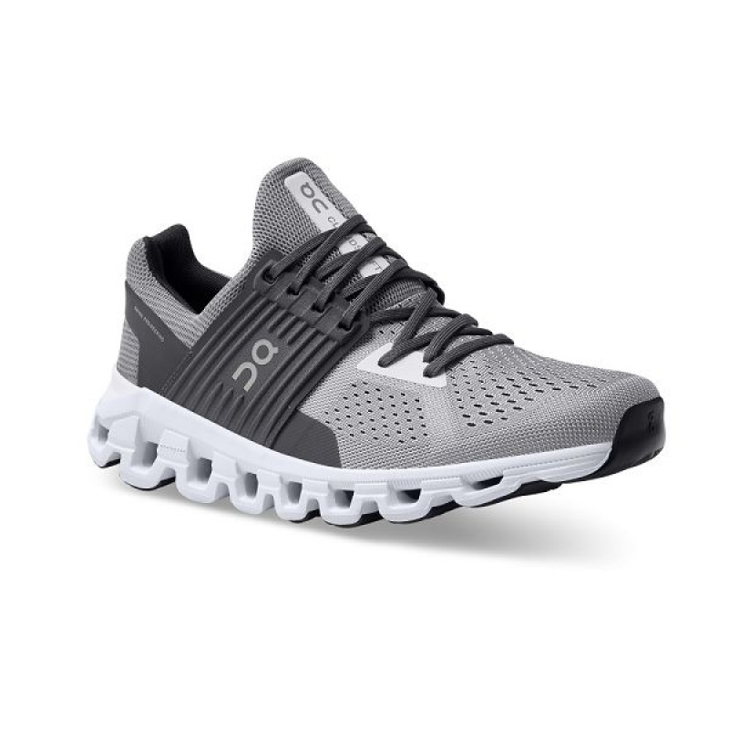 Grey Men's On Running Cloudswift Road Running Shoes | 6713045_PH