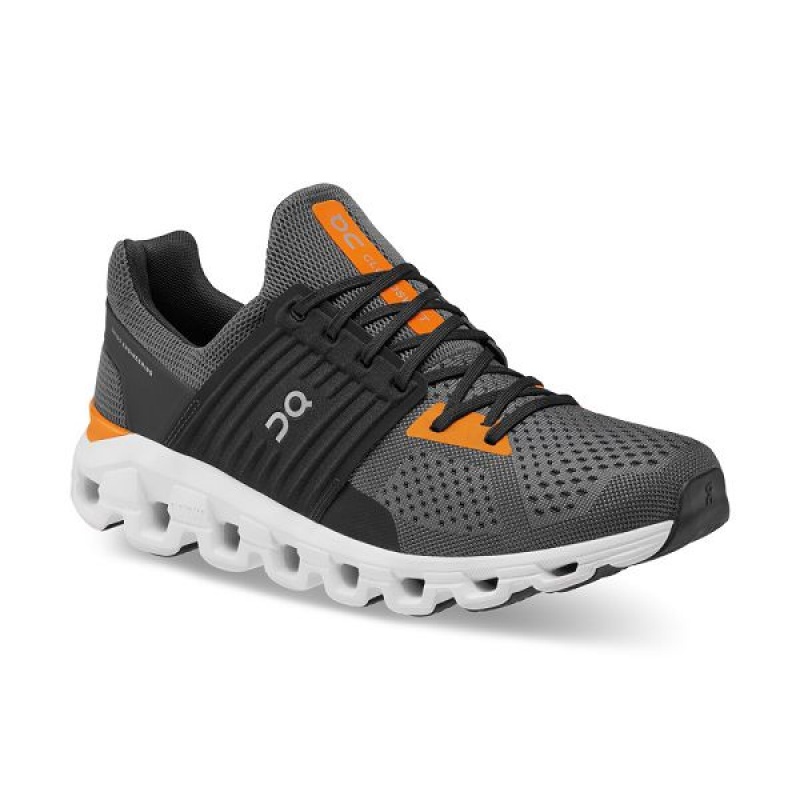 Grey Men's On Running Cloudswift Road Running Shoes | 5901678_PH