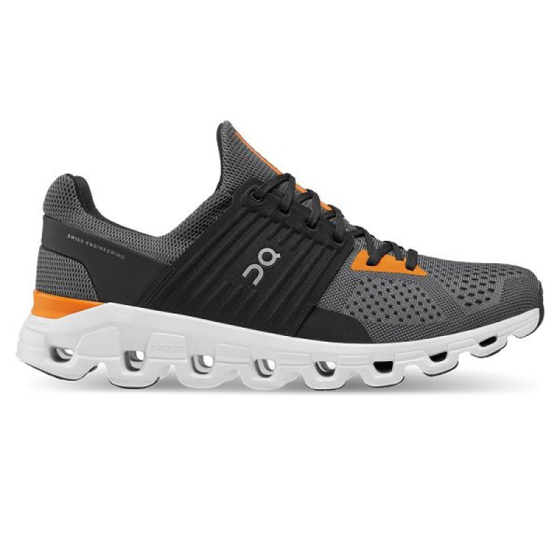 Grey Men\'s On Running Cloudswift Road Running Shoes | 5901678_PH