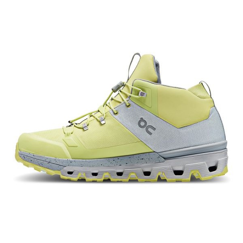 Grey Men's On Running Cloudtrax Waterproof Hiking Boots | 4162083_PH