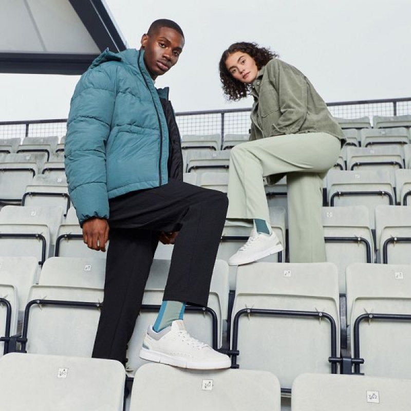 Grey Men's On Running THE ROGER Centre Court Sneakers | 934752_PH